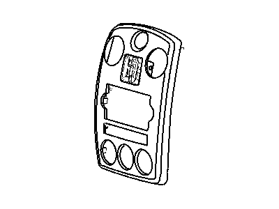 Mopar 1BQ541Z2AE Bezel-Instrument Panel