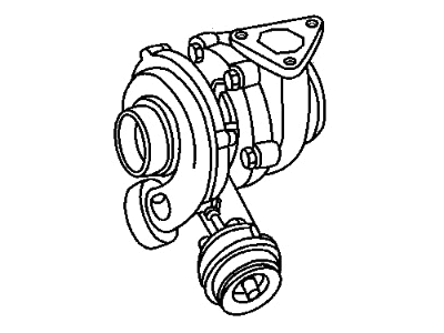 2005 Dodge Sprinter 2500 Turbocharger - R5142494AA