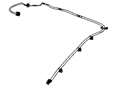 Mopar 5084316AD Wiring-Mirror Jumper