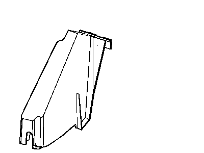 Mopar 4662051AA Support-FOOTREST