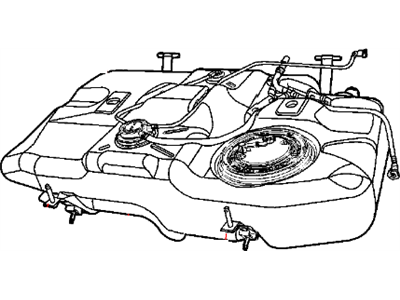 Mopar 5105136AF Fuel Tank