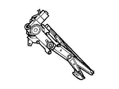 Mopar 4724282AF Window Regulator