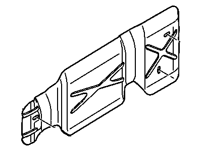 Mopar 52121148AB Shield-Fuel Tank Heat