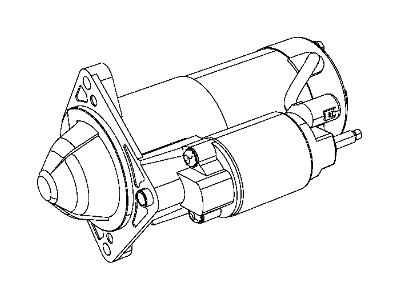 Dodge Journey Starter Motor - RL080459AA