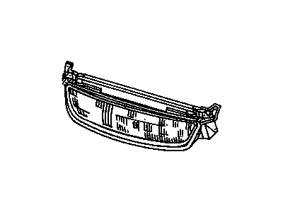 2000 Chrysler Voyager Grille - UB94SS5AA