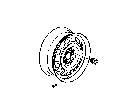 Mopar 5085550AB Aluminum Wheel