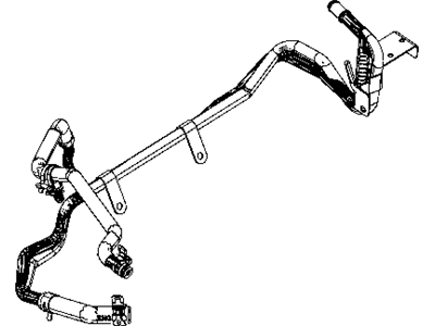 Mopar 5058907AD Hose-Heater Supply And Return