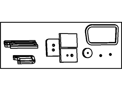 Mopar 68004231AB Seal Kit-A/C And Heater Unit