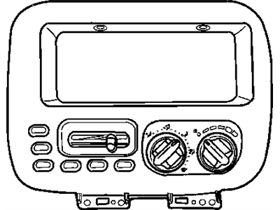 Mopar 4788001AC Air Conditioner And Heater Control