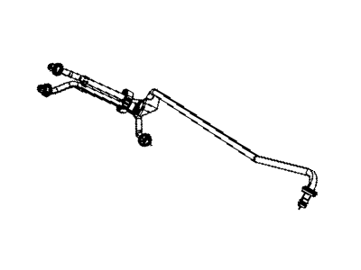 Mopar 68078244AA Tube-Oil Cooler Pressure And Ret