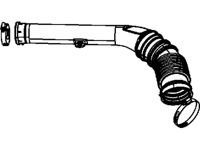 Mopar 4891853AB Air Cleaner Hose