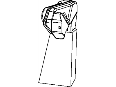 Mopar 55111301AA Duct-Floor Distribution