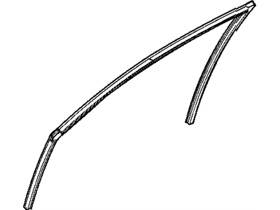 Chrysler Pacifica Window Run - 4894316AD