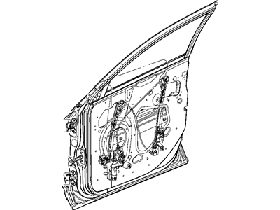 2005 Chrysler Pacifica Window Regulator - 4894270AC