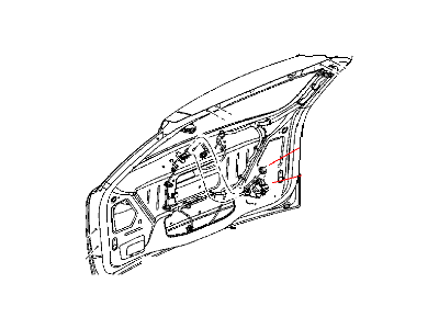 Mopar 55396445AB Liftgate Glass Latch