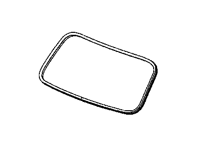 Mopar 55394780AI WEATHERSTRIP-LIFTGATE Glass