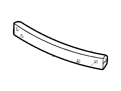 Mopar 5288004 REINFMNT-Bumper