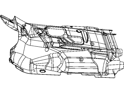 Mopar 55157488AB Shield-Floor Pan