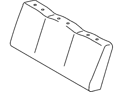 Mopar 5134613AA Seat Back-Rear