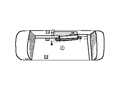 Mopar 4630712 Lamp-License Plate