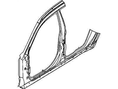 Mopar 5093831AB Panel-Body Side Aperture Front