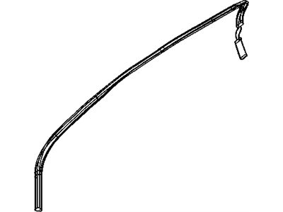 Mopar 4719938AE Rail-Roof Side