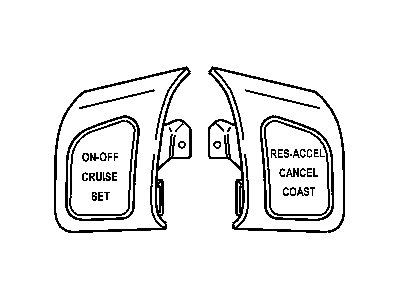 Jeep Liberty Cruise Control Switch - 56010088AC