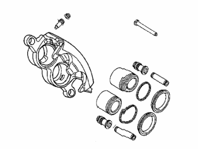 2004 Dodge Ram 1500 Brake Caliper - 5139910AA
