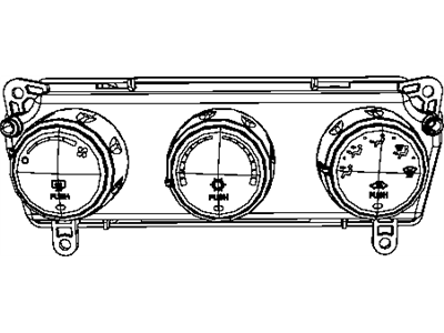 Mopar 55111949AA Air Conditioning And Heater Control