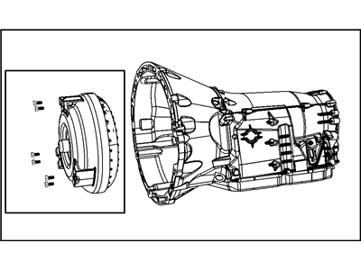 Mopar 68149256AA Trans Kit-With Torque Converter