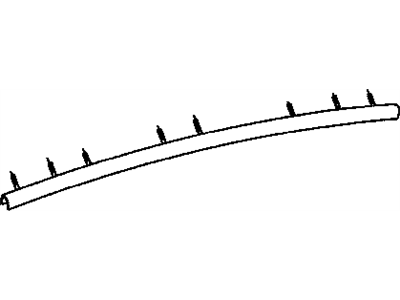 Mopar 55360066AD Seal-Hood To Radiator