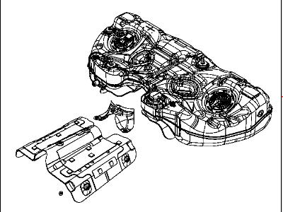 Mopar 68166634AA Fuel Tank