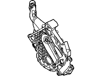 Dodge Nitro Timing Cover - 53021238AB