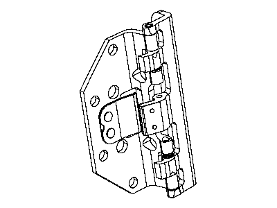 Mopar 4865462AE Body Door Hinge