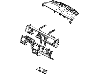 Mopar 1FH931J3AE Panel-Instrument Panel