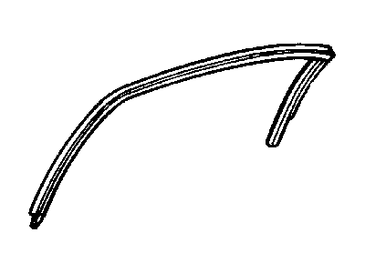 2000 Chrysler LHS Door Seal - 4780163AB