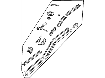 Mopar 5080850AB SILL-Rear