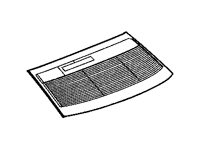 5065945AC Mopar Backlite Illustration 1 of 1