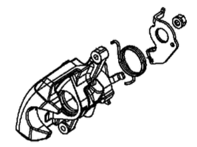Dodge Dart Brake Caliper - 68163784AA