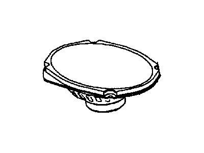 Mopar 4760849AD Speaker-Rear