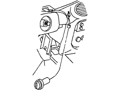 Mopar 4608269 Switch HEADLMP Level Aim