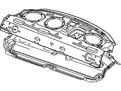 Mopar 4662035AA SILENCER-Rear Shelf