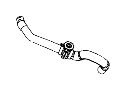 Mopar 52029193AJ Hose-Radiator Inlet