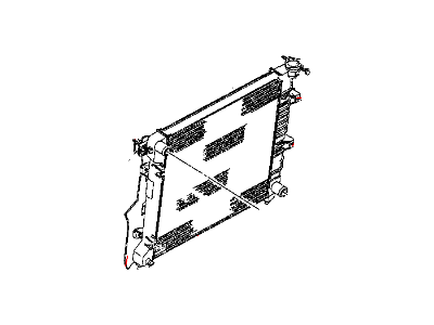 Mopar 52028917AD Engine Cooling Radiator