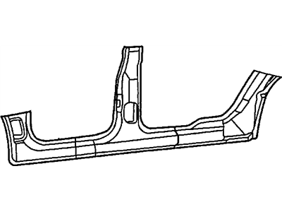 Mopar 5003774AG Panel-SILL