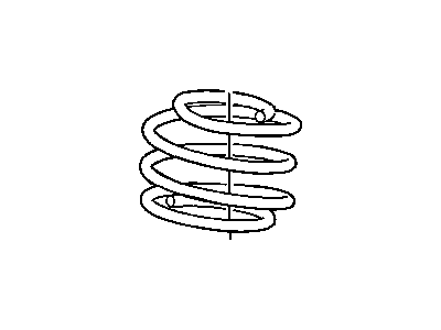 Mopar 4743764AA Front Coil Spring