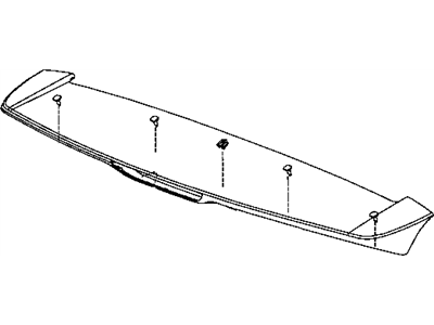 2008 Jeep Compass Spoiler - ZM46RXFAC