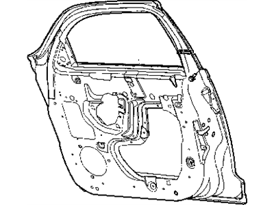 2006 Chrysler PT Cruiser Door Seal - 4724765AE