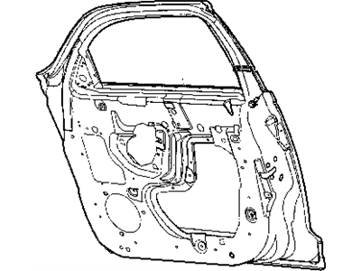 2007 Chrysler PT Cruiser Door Seal - 4724764AE