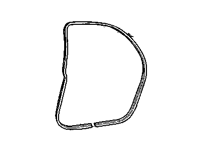 Mopar 4724785AC WEATHERSTRIP-Door Upper Secondary